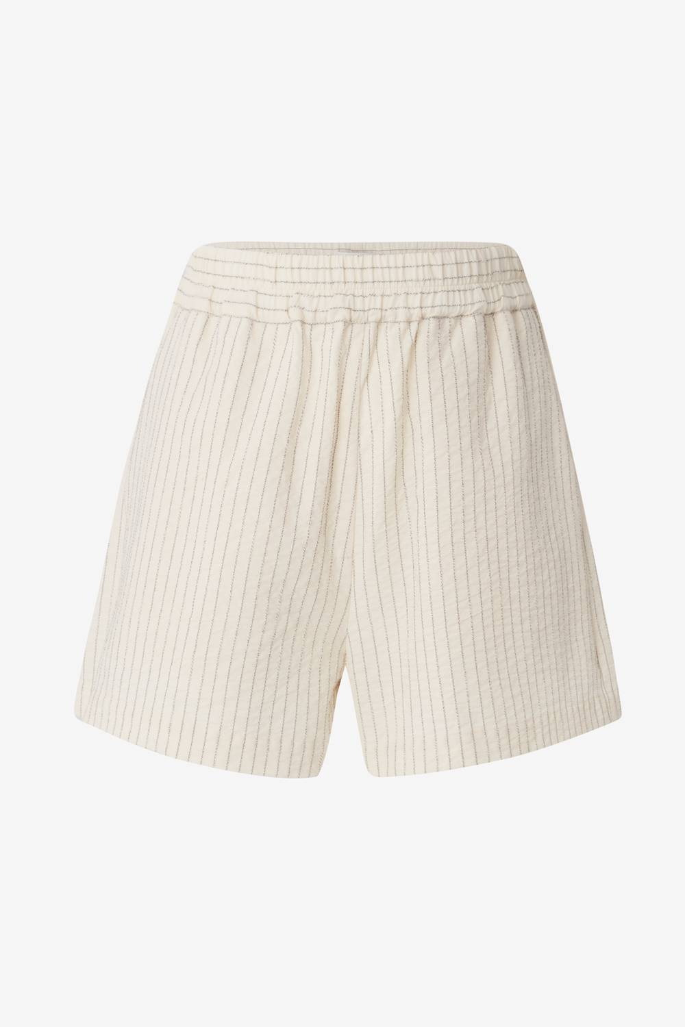 Ruffle cotton shorts