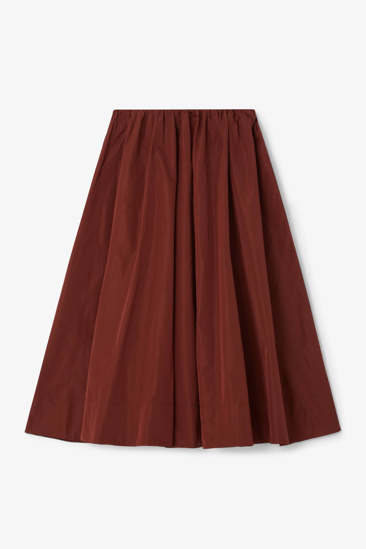 A-lined Silk skirt