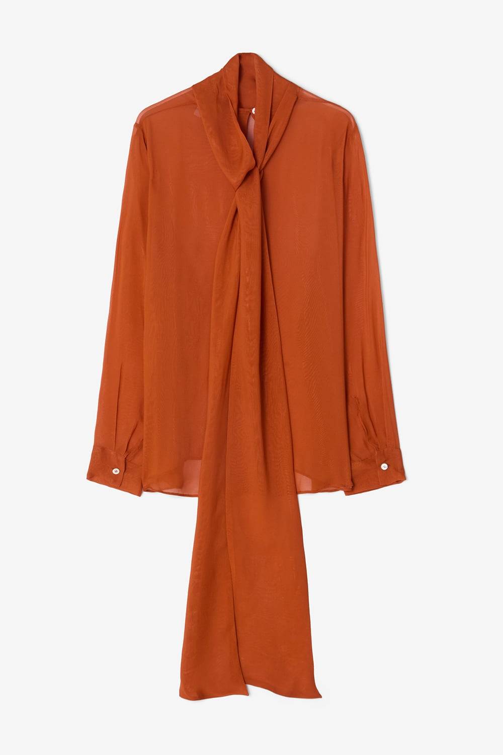 Scarf blouse
