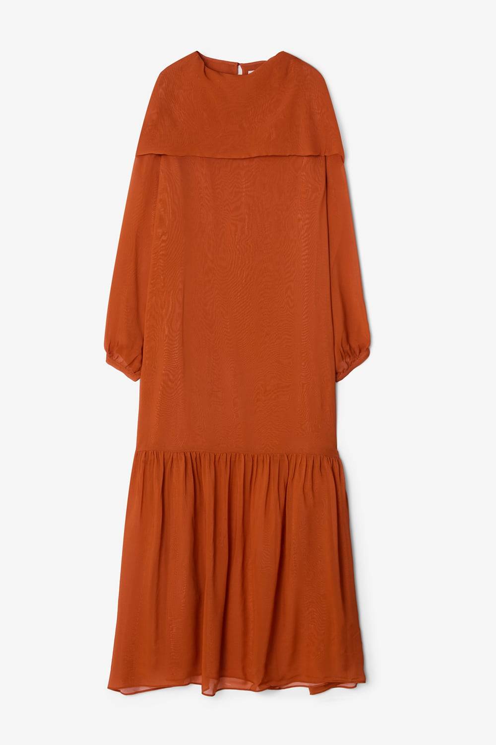 Scarf maxi dress