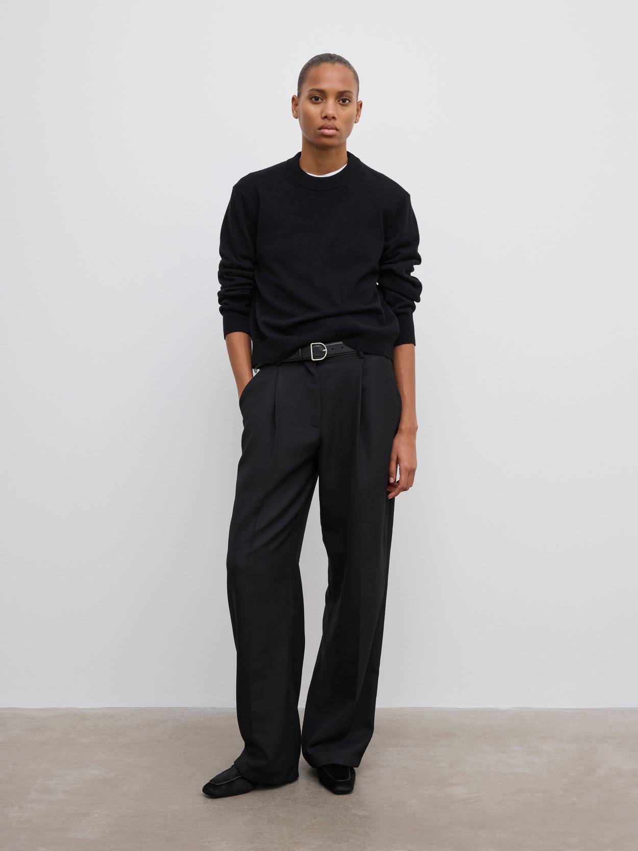 Cashmere crewneck
