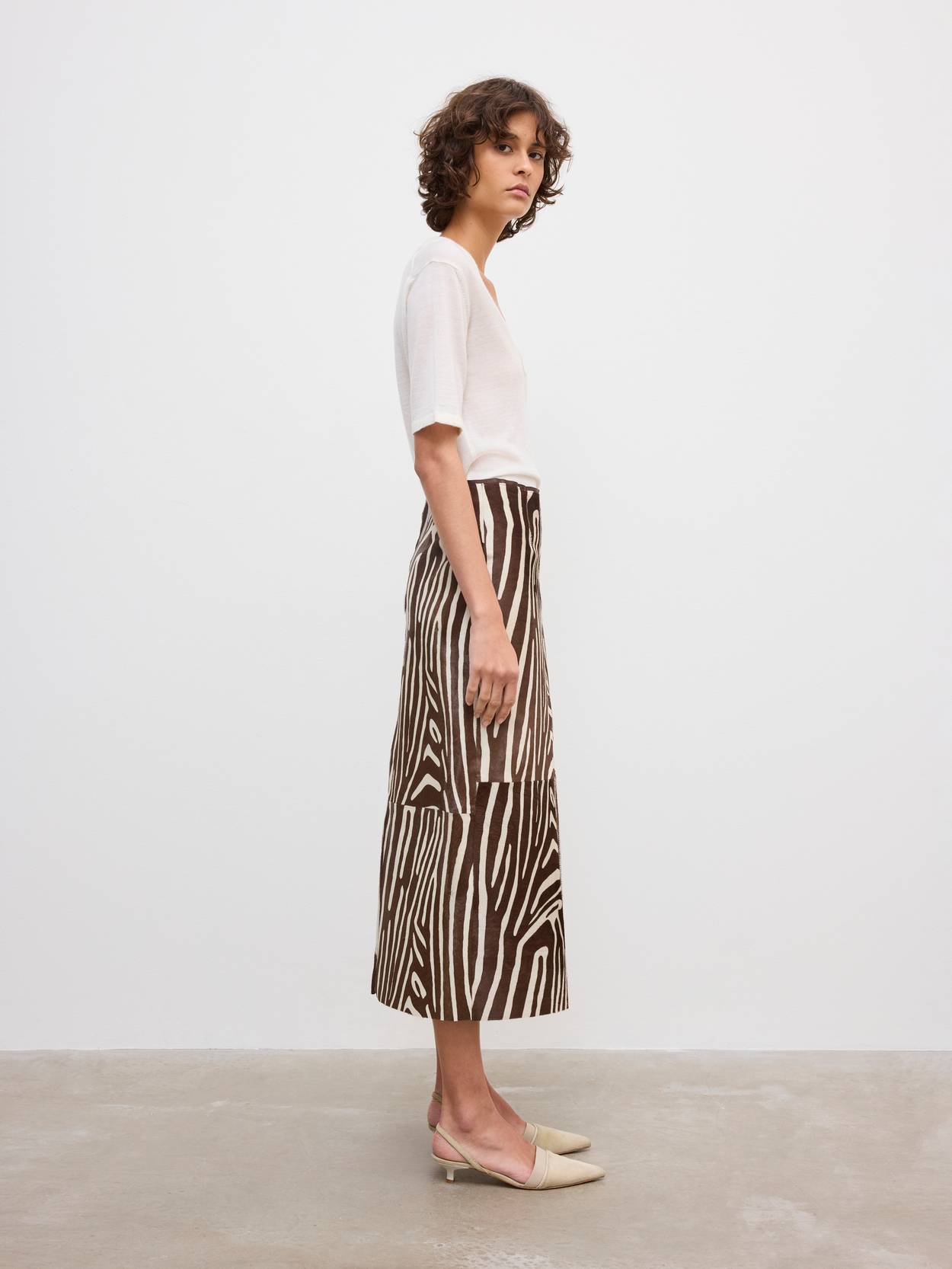 Animal Print Skirt