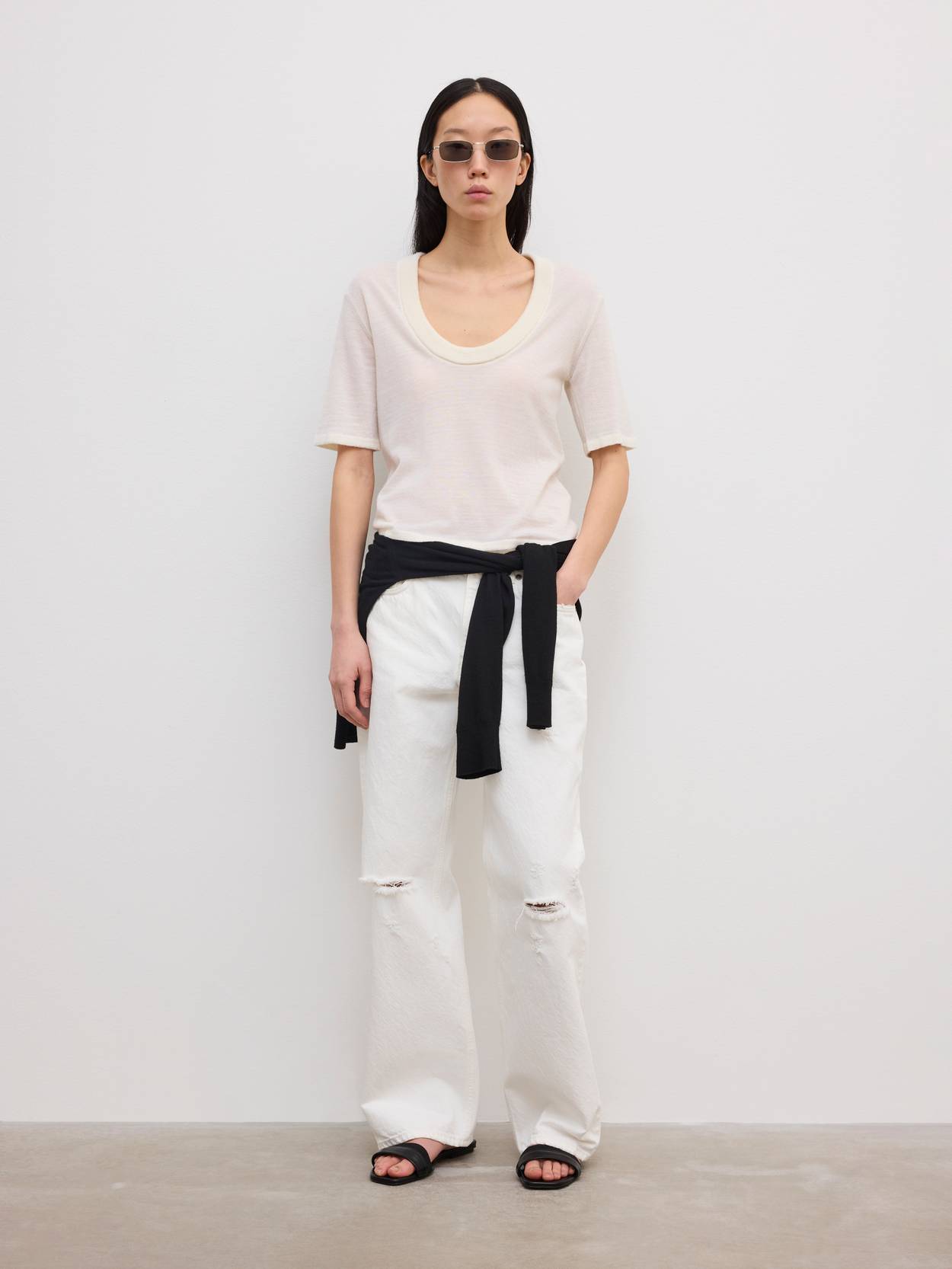 Cashmere Knit Top