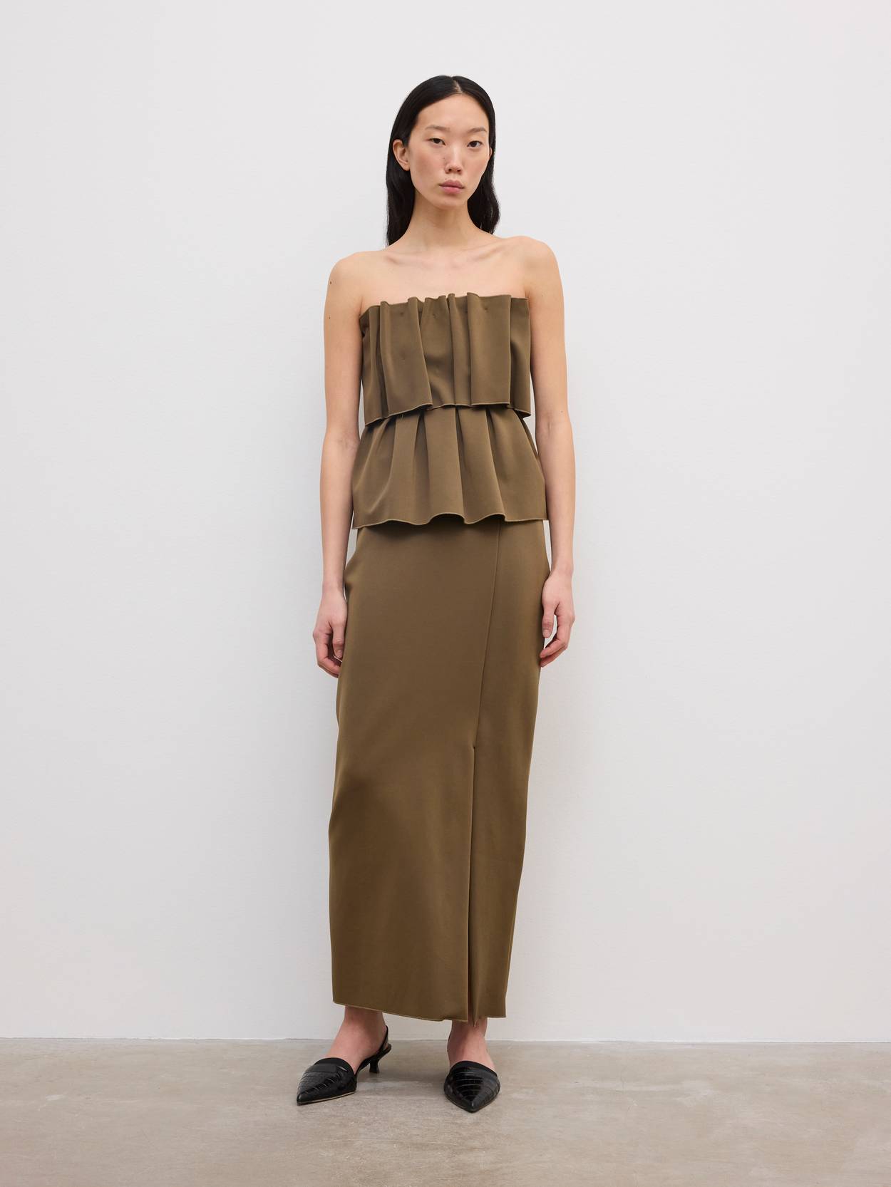 Sculpted Tube Top
