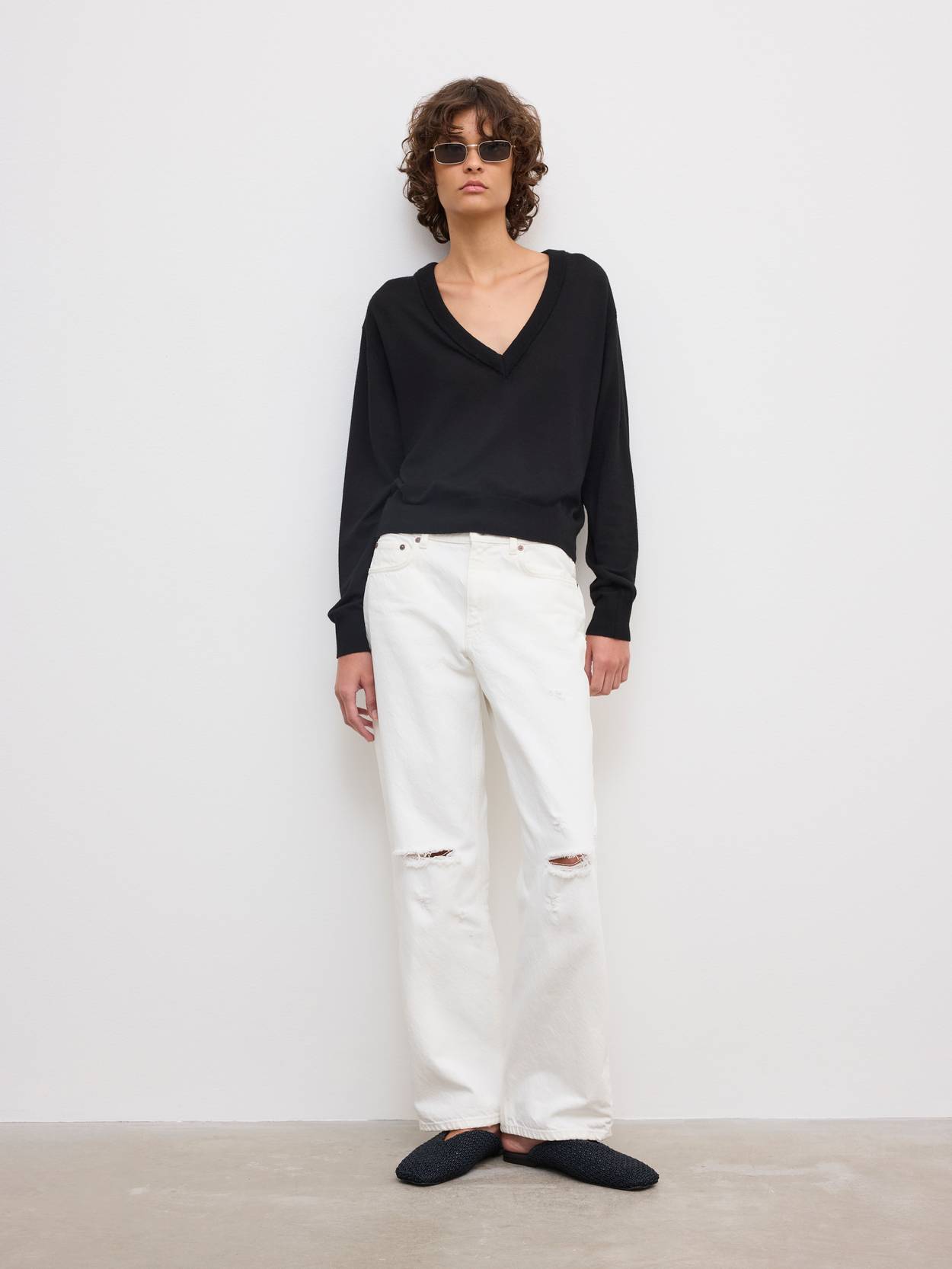 Cashmere V-neck
