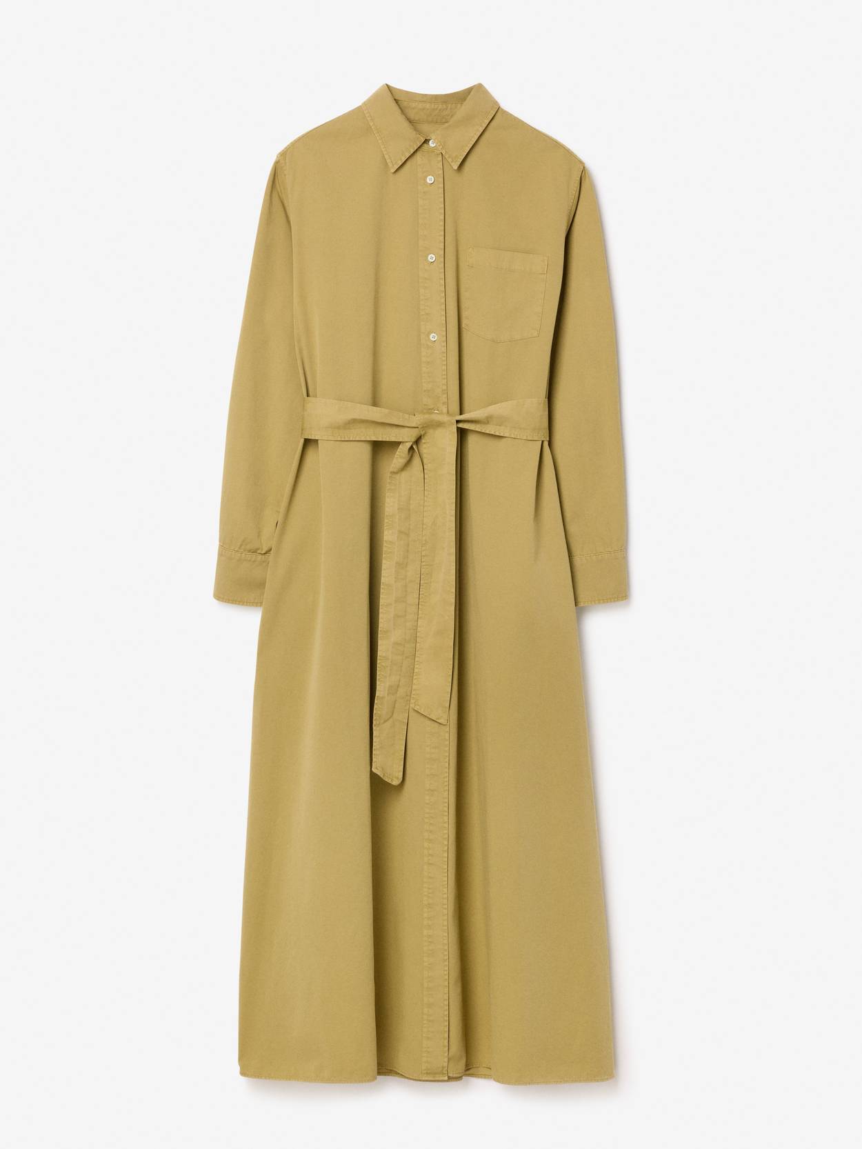 Belted Shirt Dress