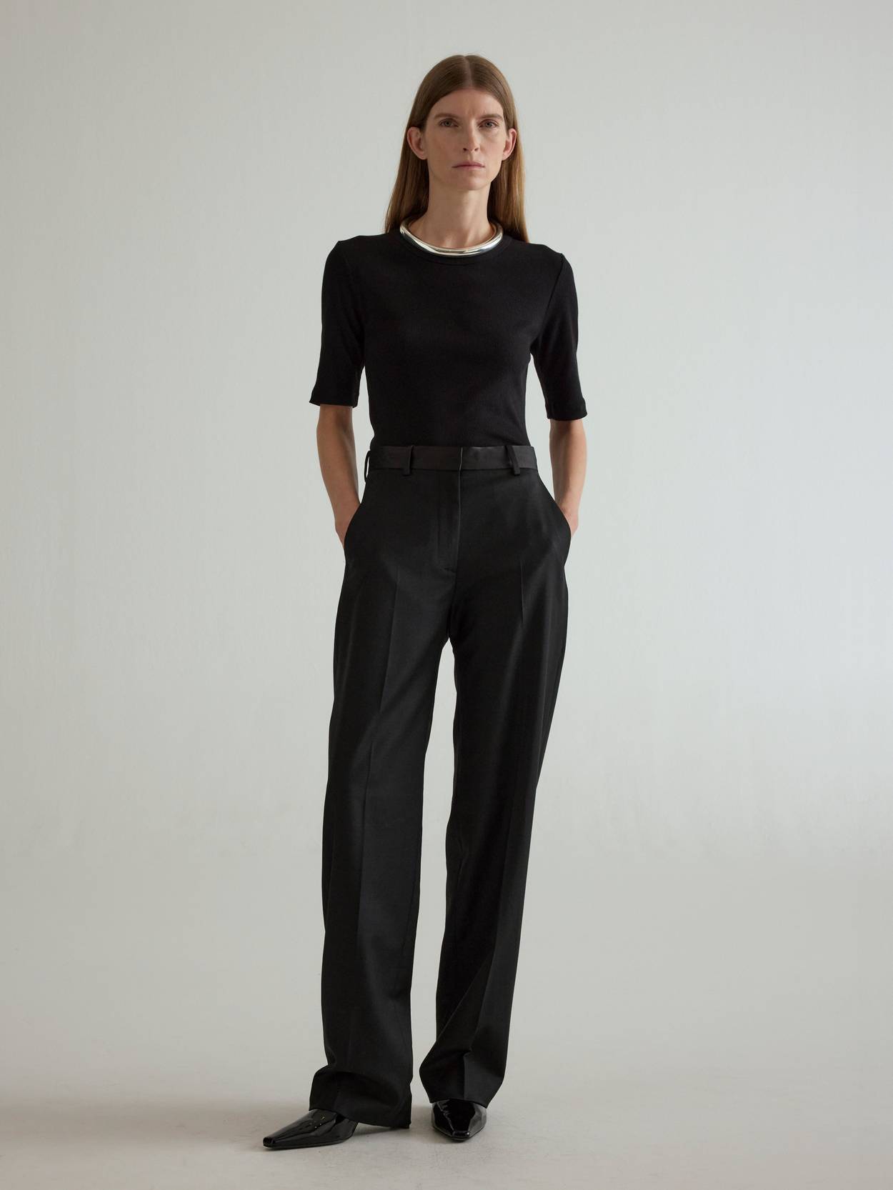 Tapered Tux Trousers