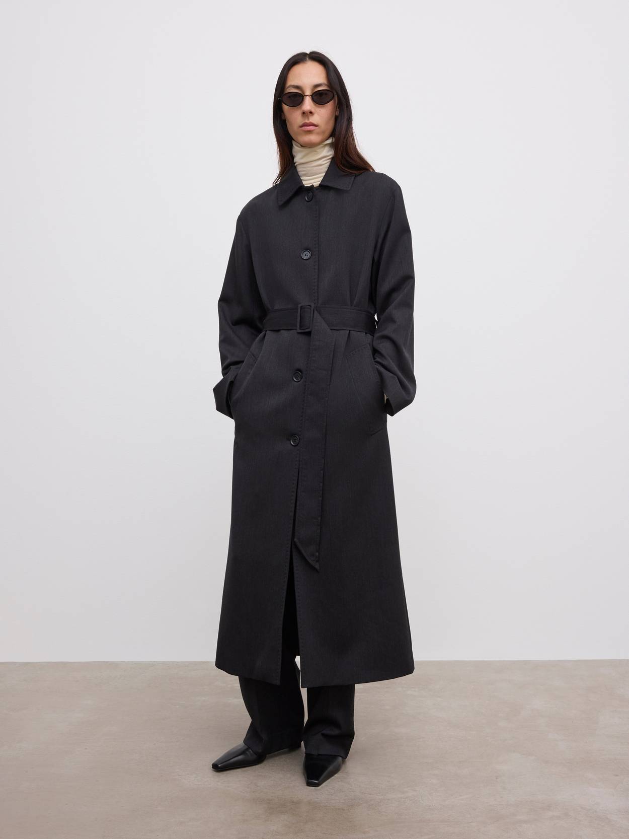 Wool Mac Coat