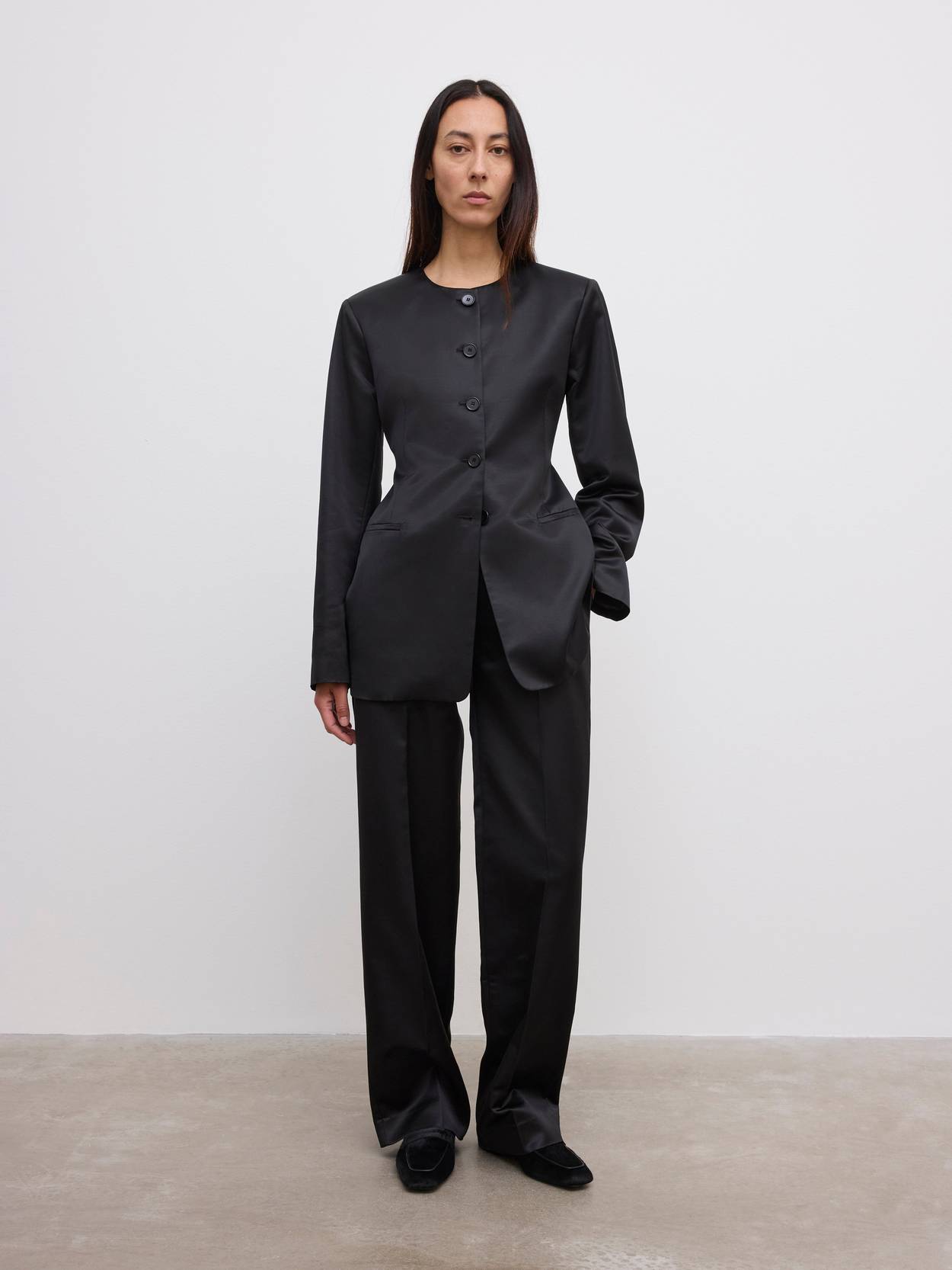 Shiny Slim Blazer