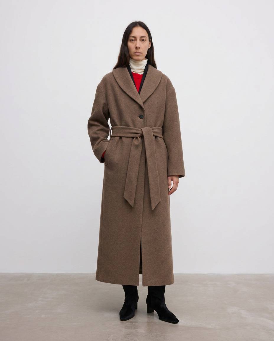 Wool Robe Coat