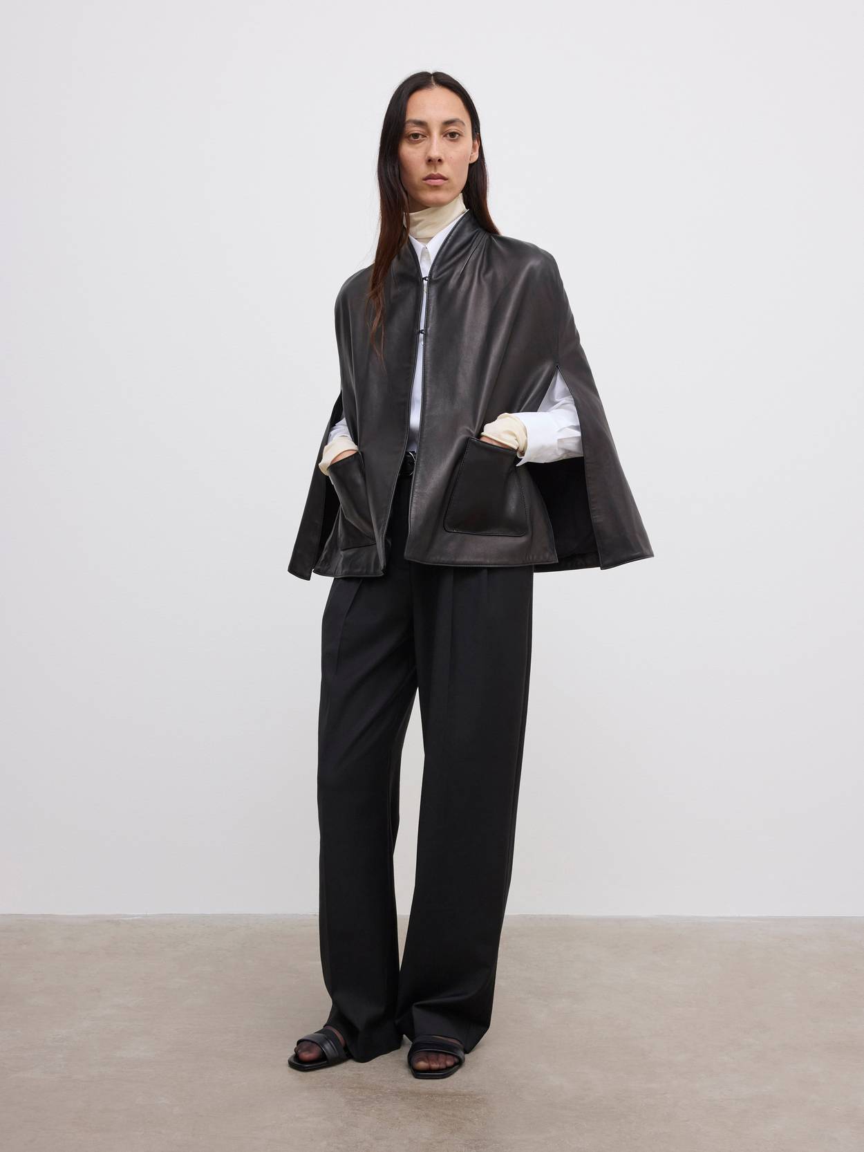 Leather Cape