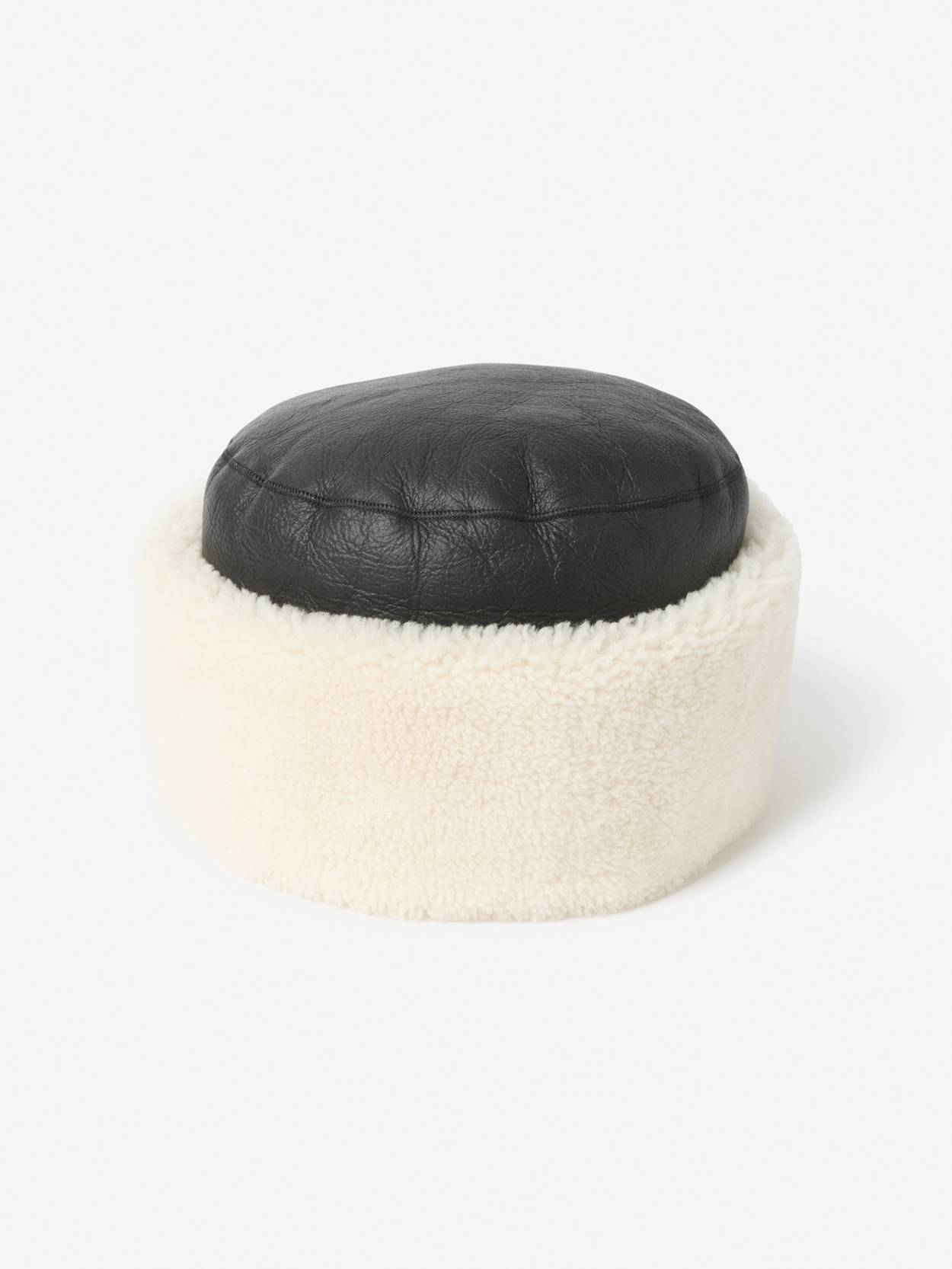 Shearling hat