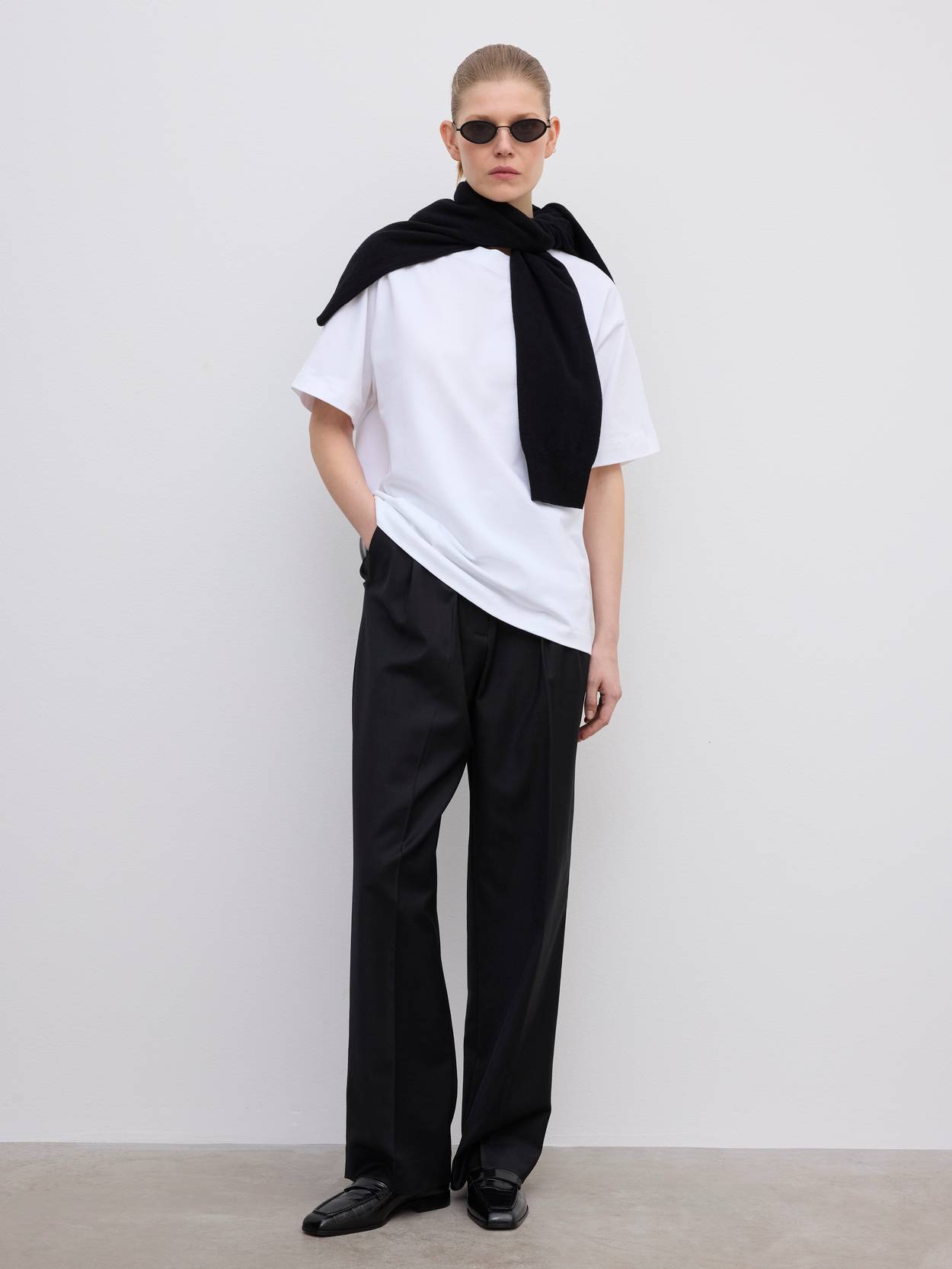 Oversized cotton tee