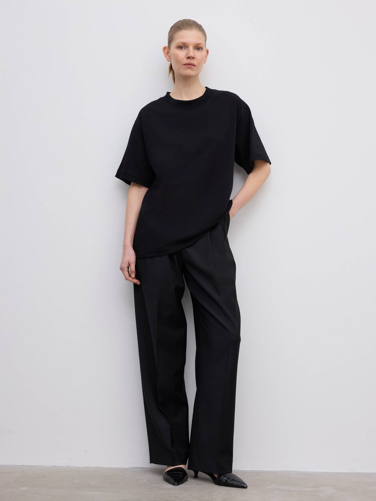 Oversized cotton tee