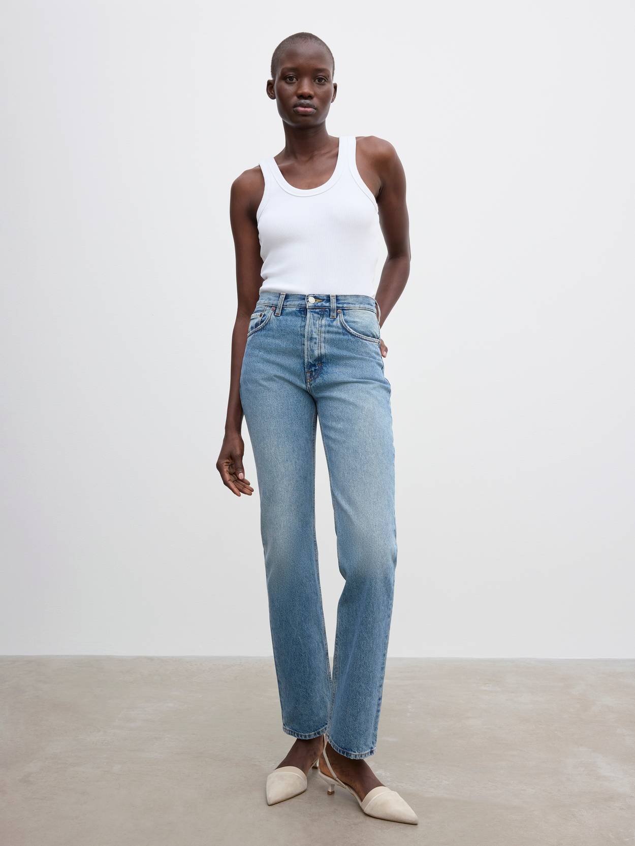 Straight Leg Denim