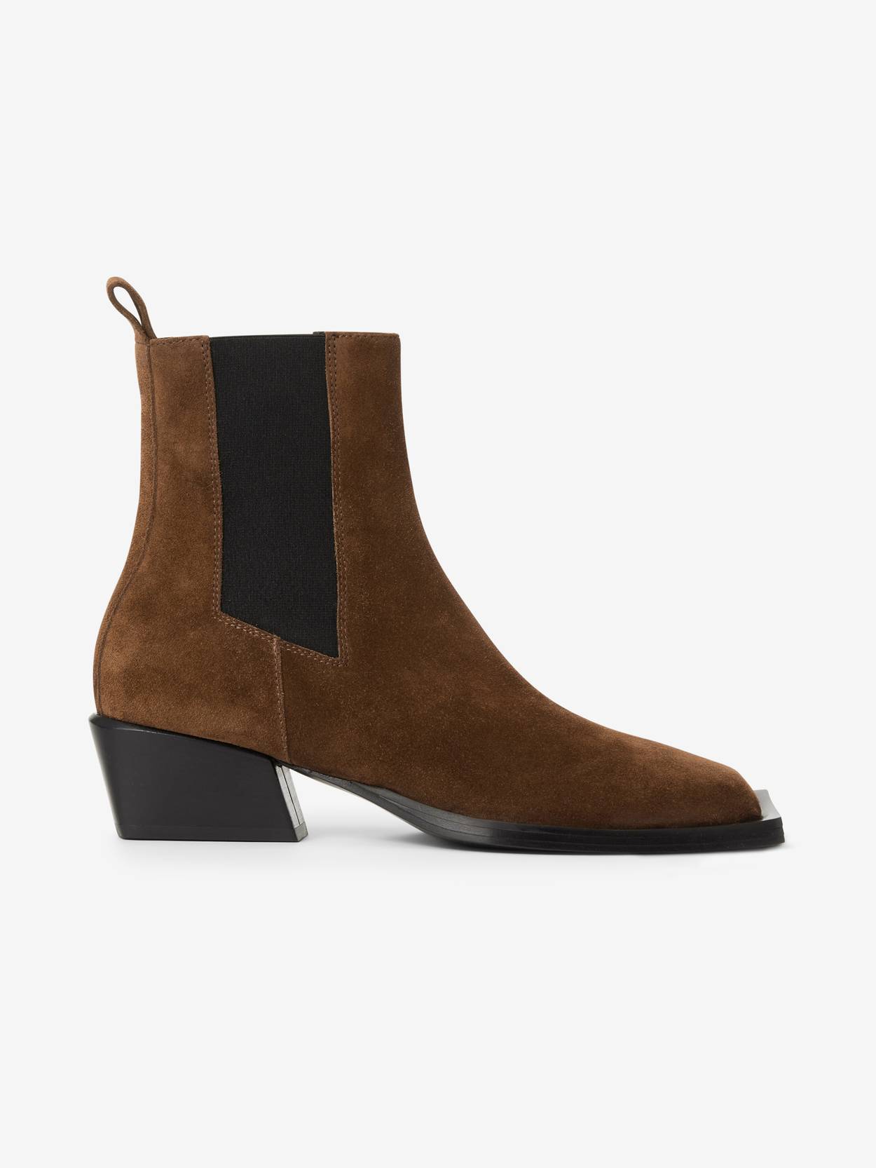 Suede leather boots