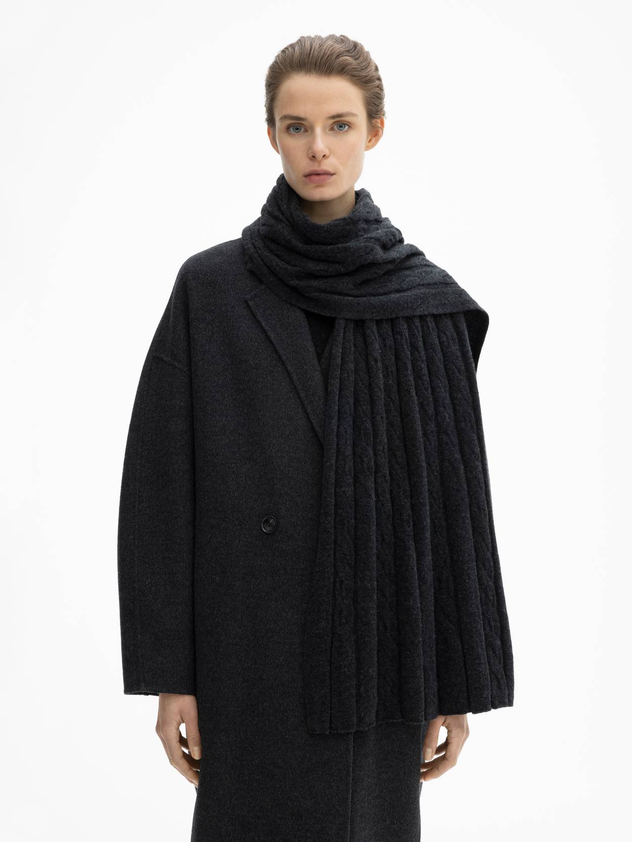 Cashmere blend scarf