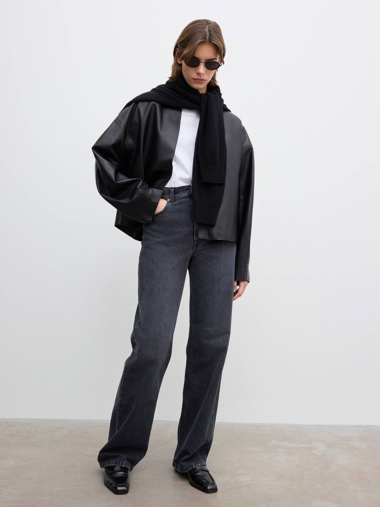Short Leather Jacket
