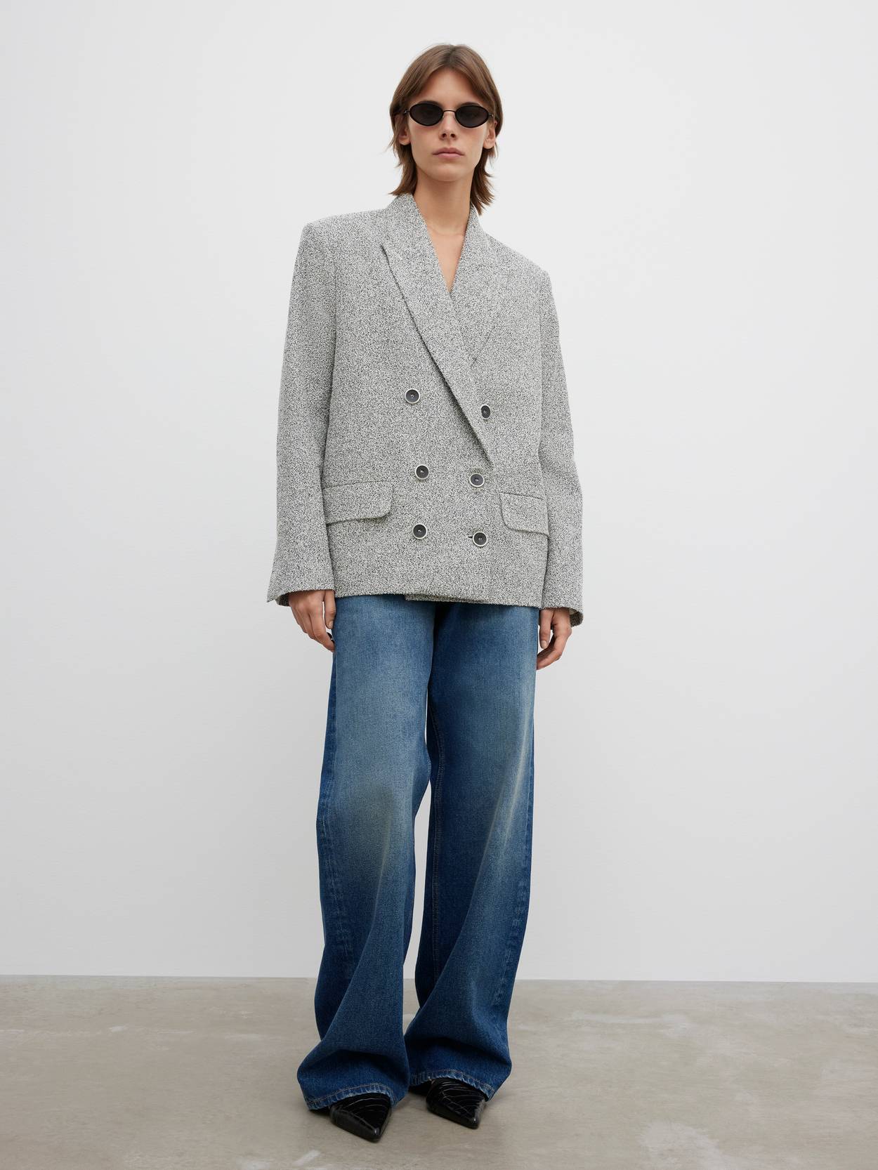 Bouclé blazer