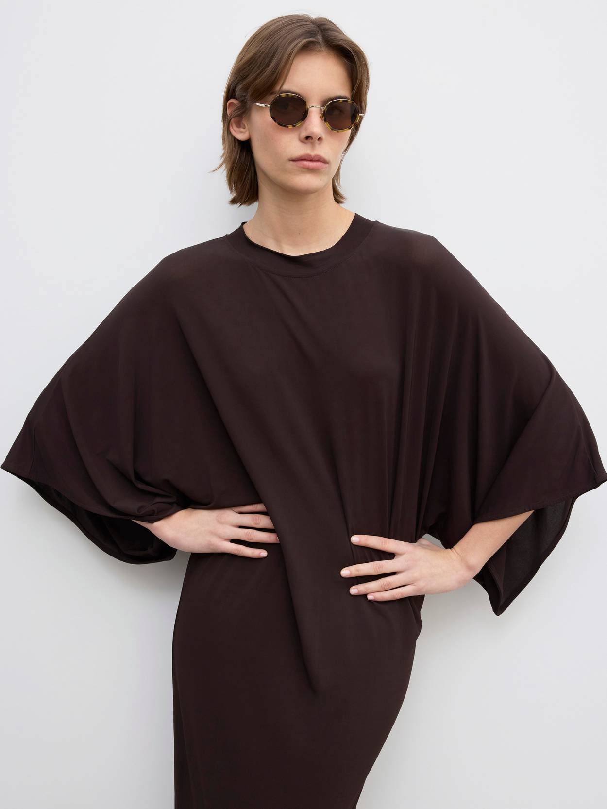 Jersey kimono dress