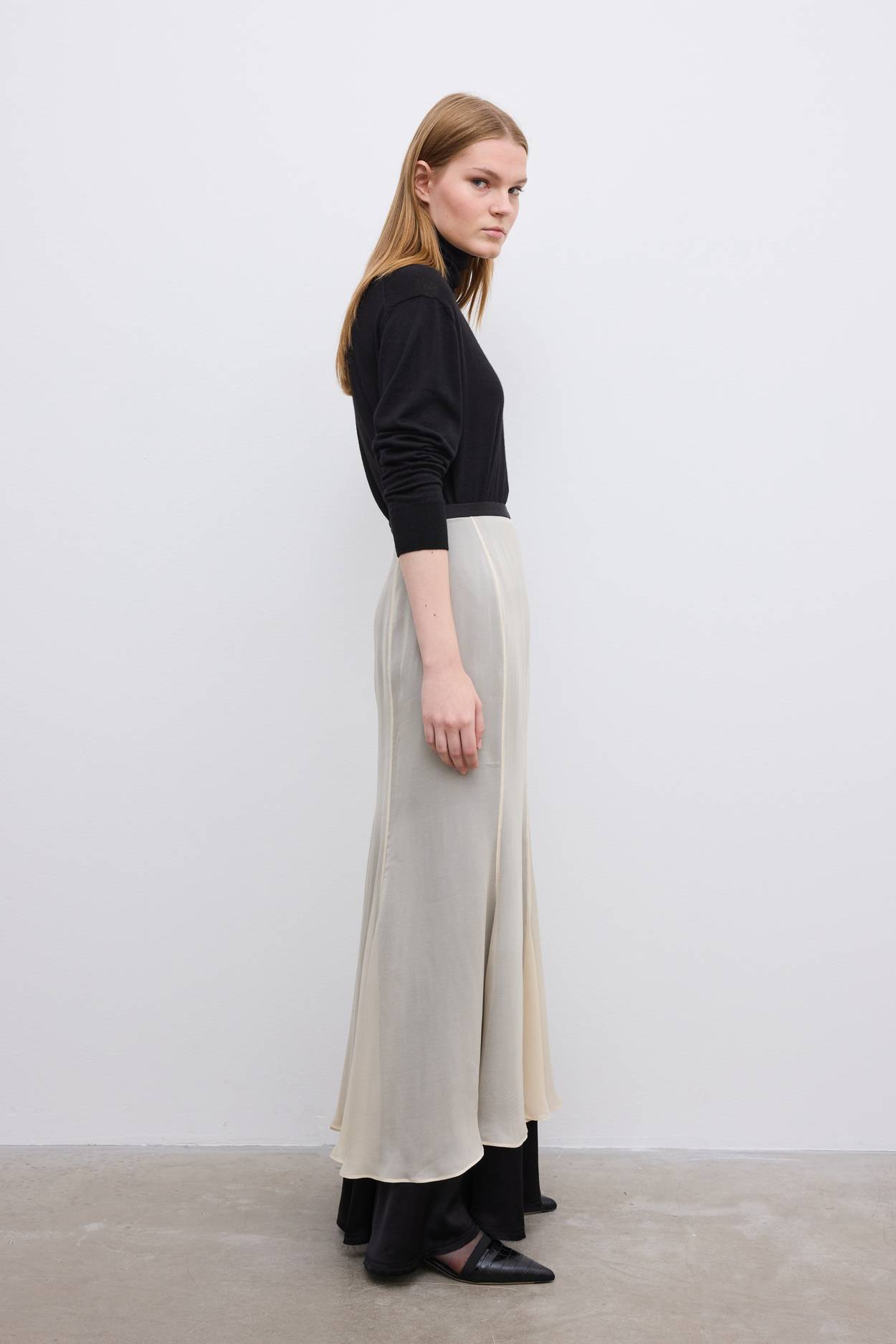 Chiffon Maxi Skirt