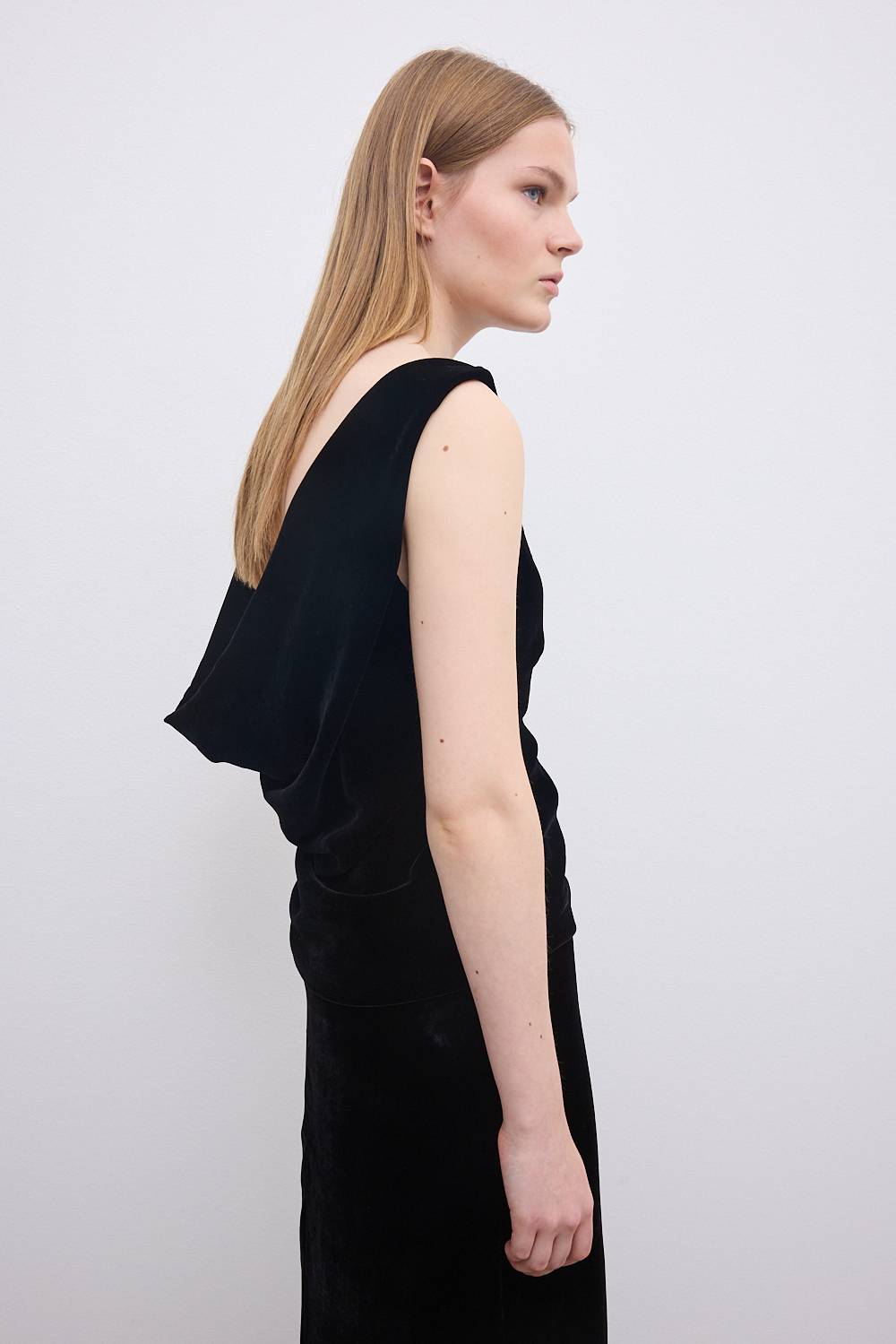 Waterfall Velvet Top
