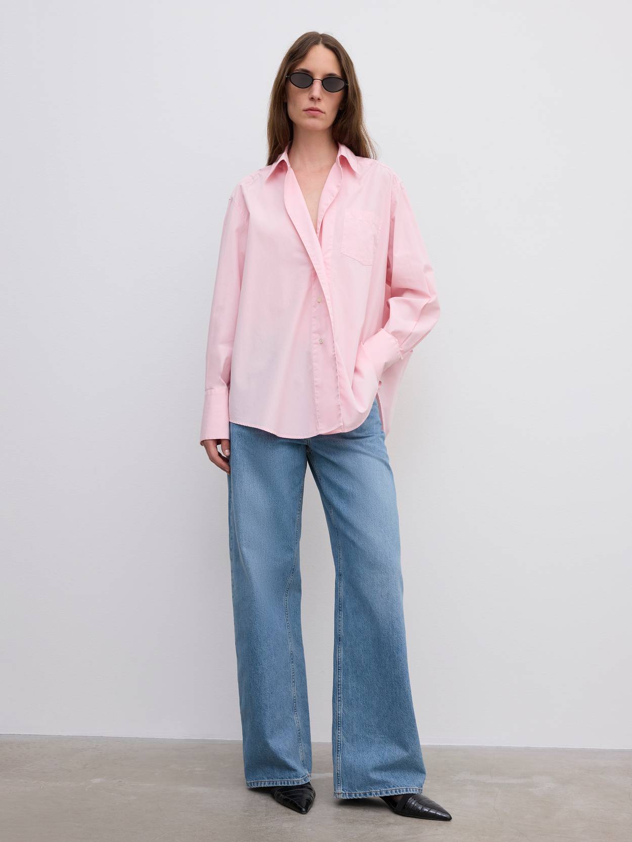 Asymmetric shirt