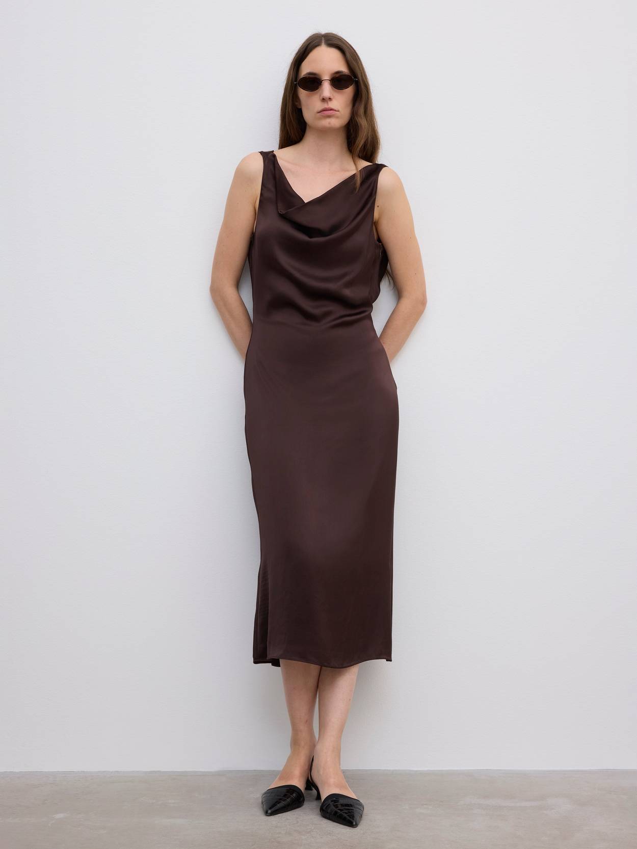 Waterfall Midi Dress