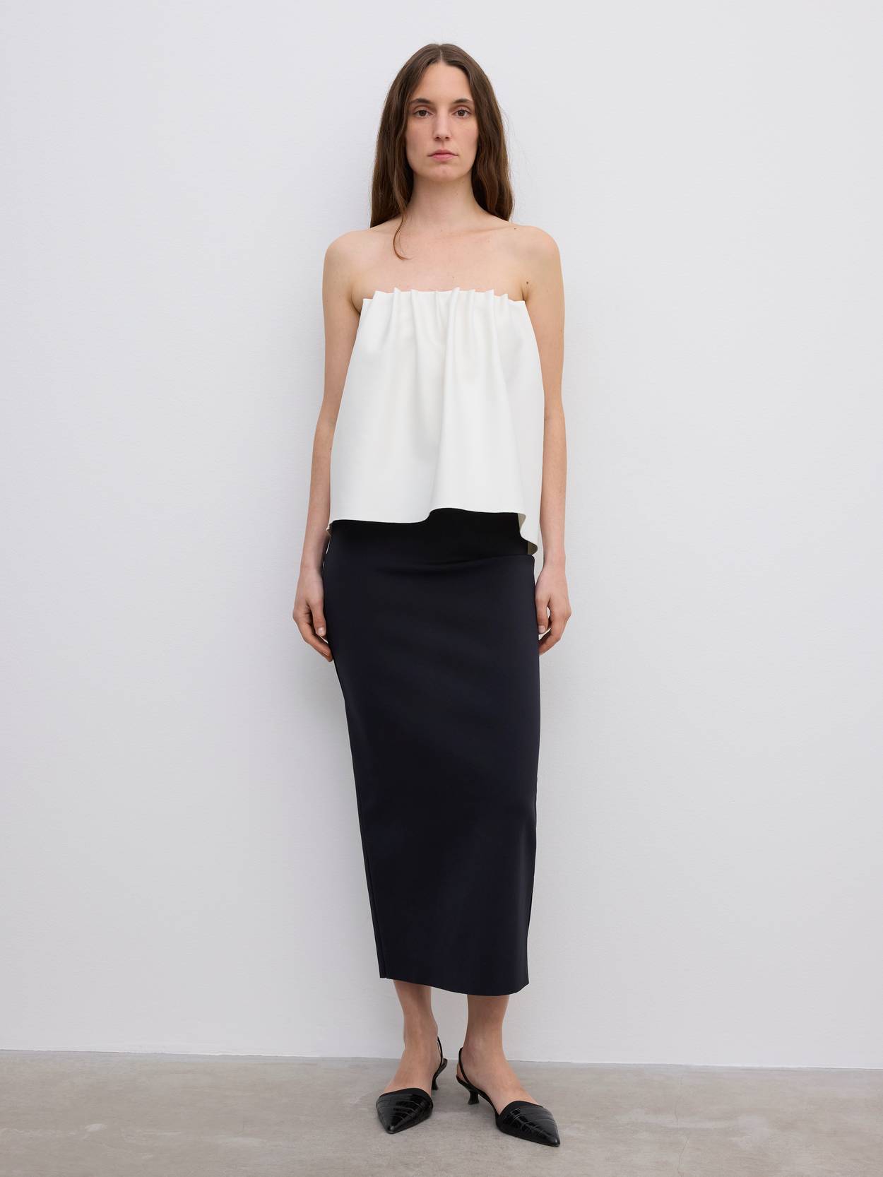 Rouched Tube Dress