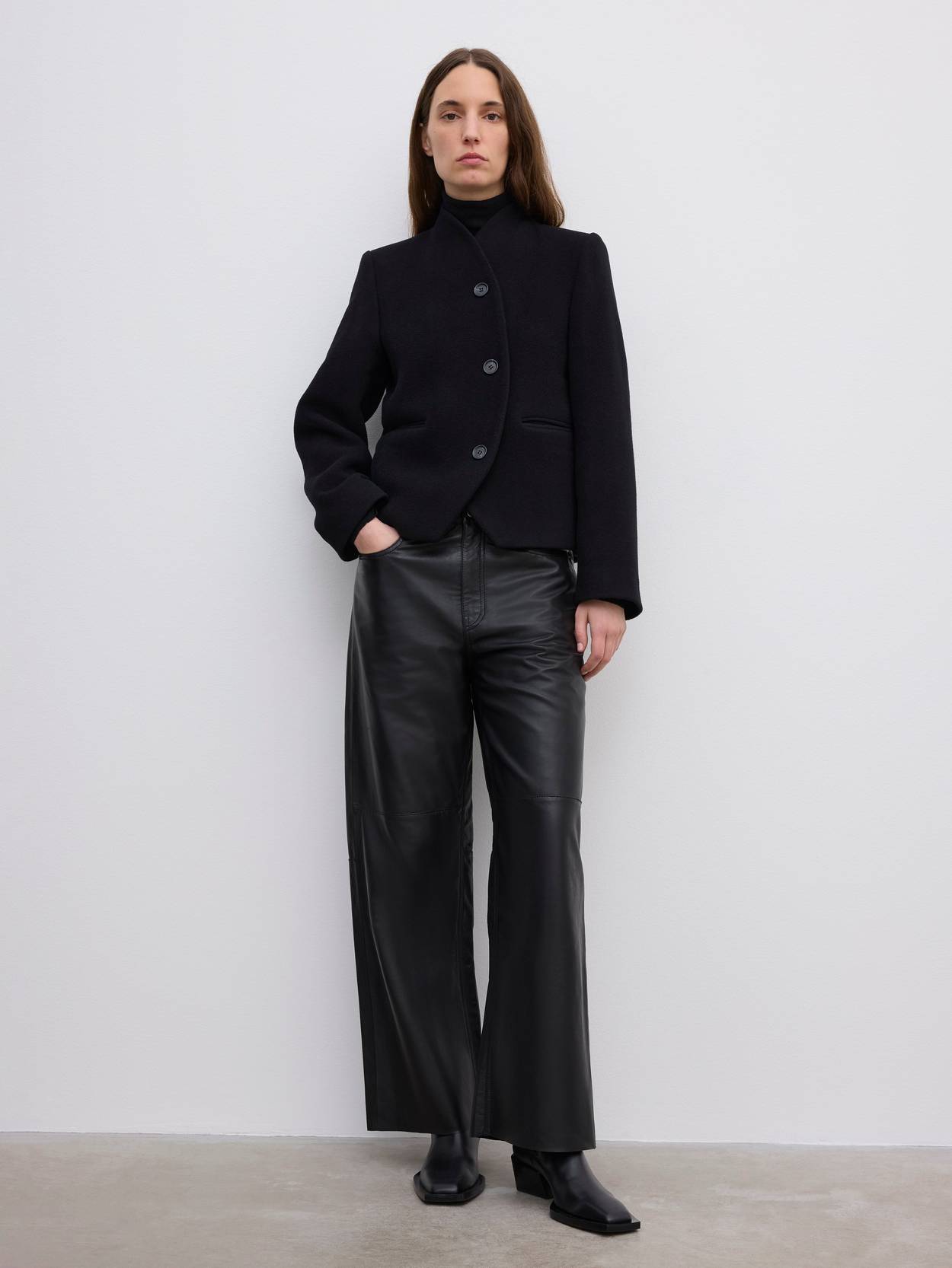Short Curved Jacket