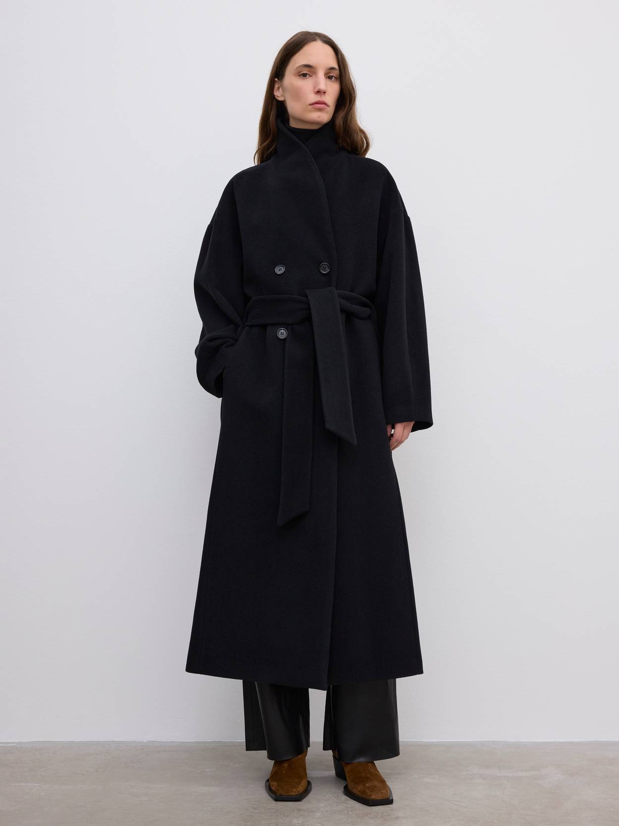 Relaxed Wool Coat
