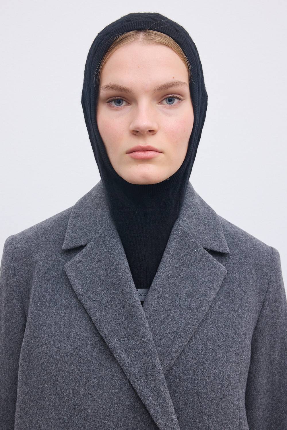 Cashmere blend Cable Balaclava