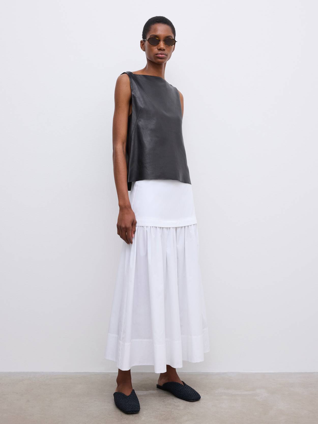 Cotton Maxi skirt