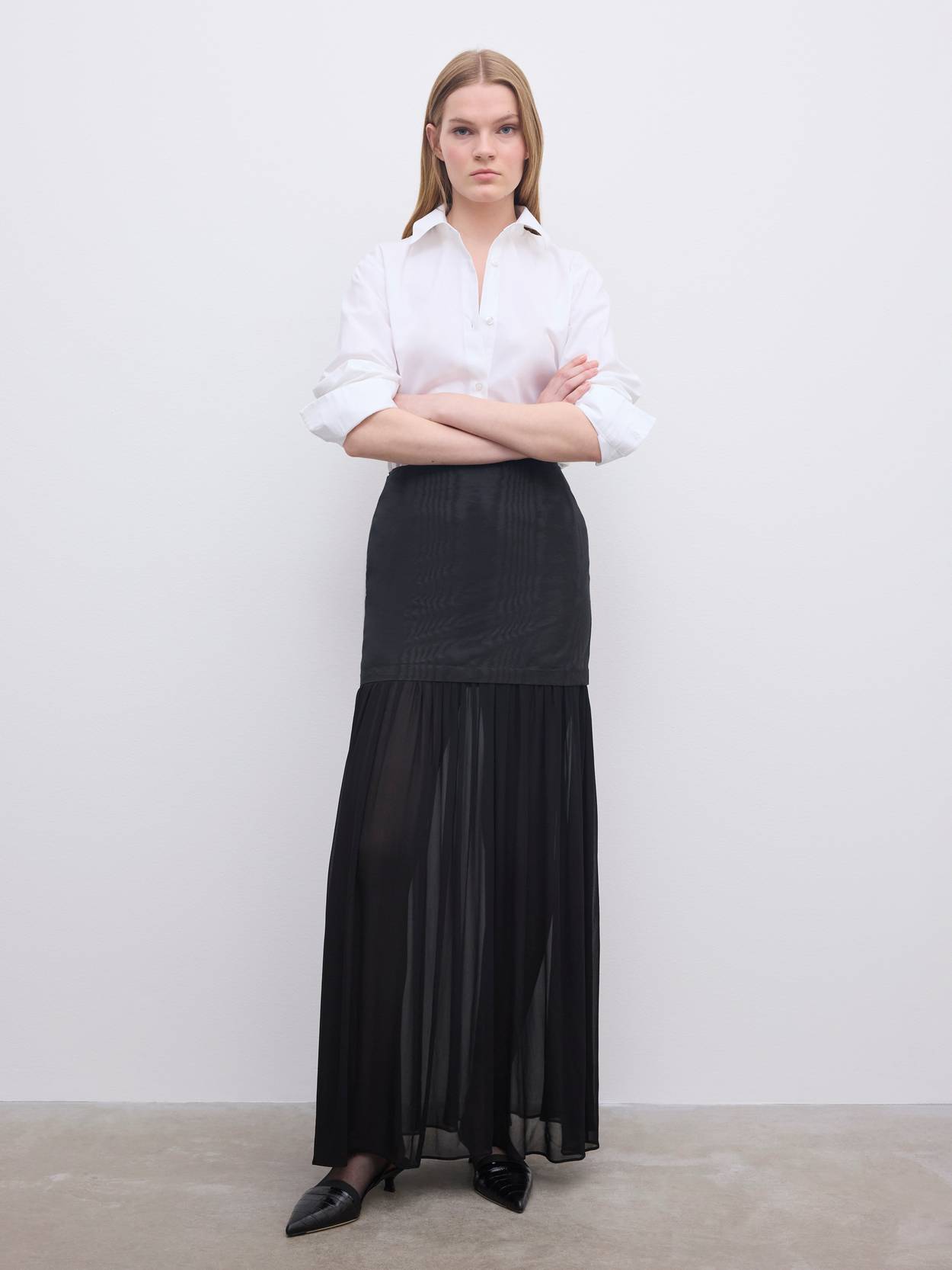 Jacquard Maxi skirt