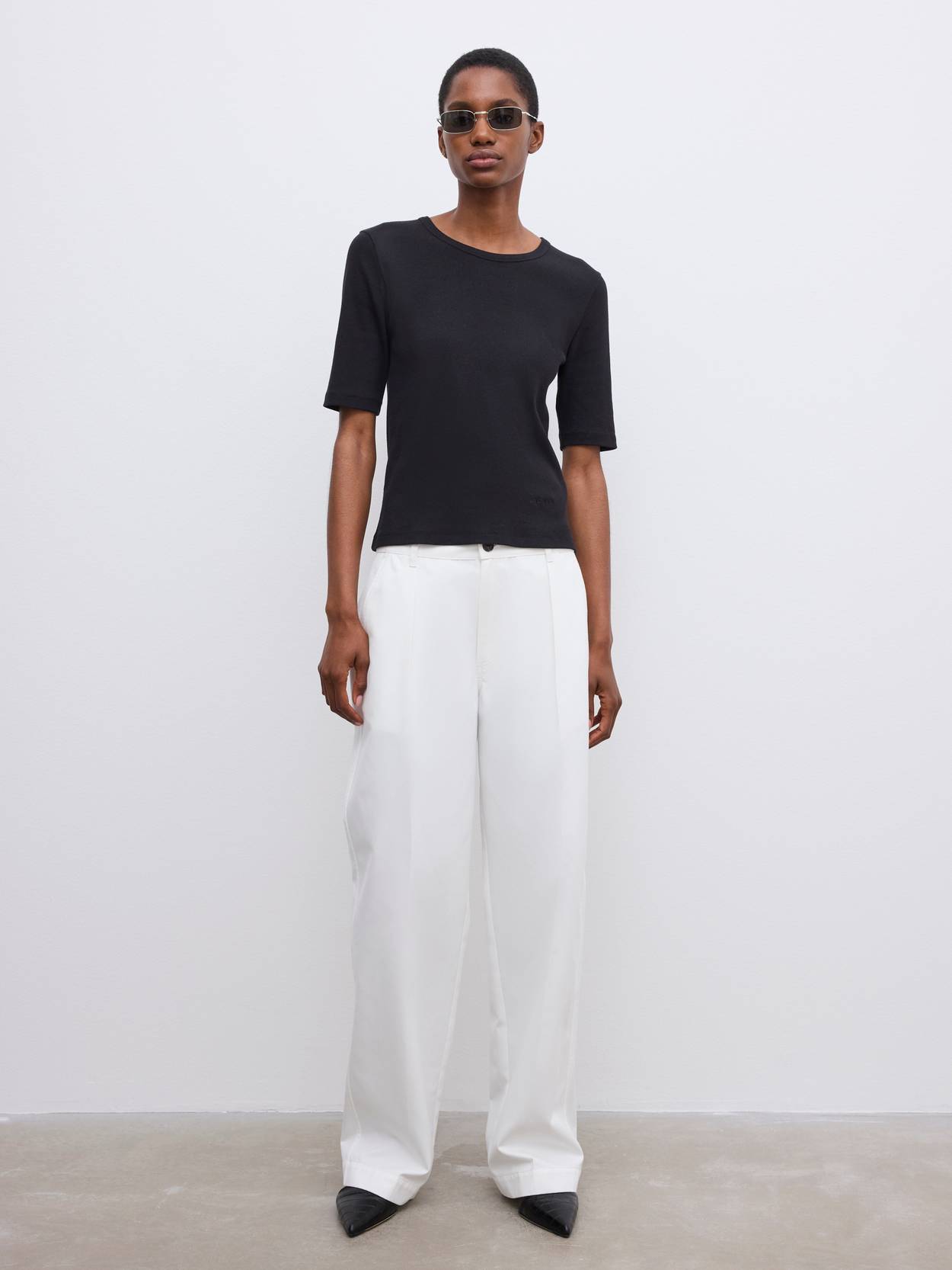 Fitted Rib t-shirt
