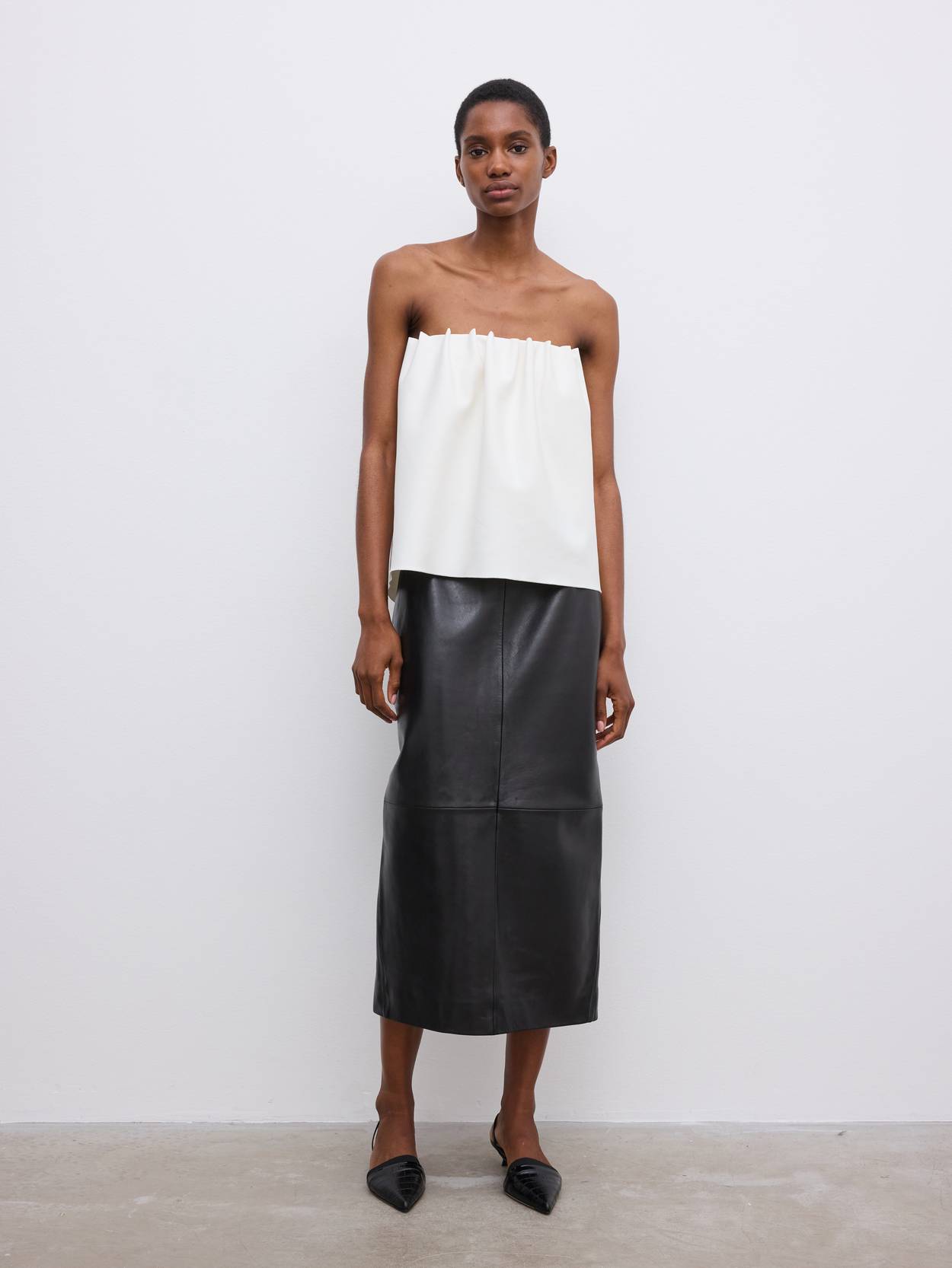 Rouched Tube Top