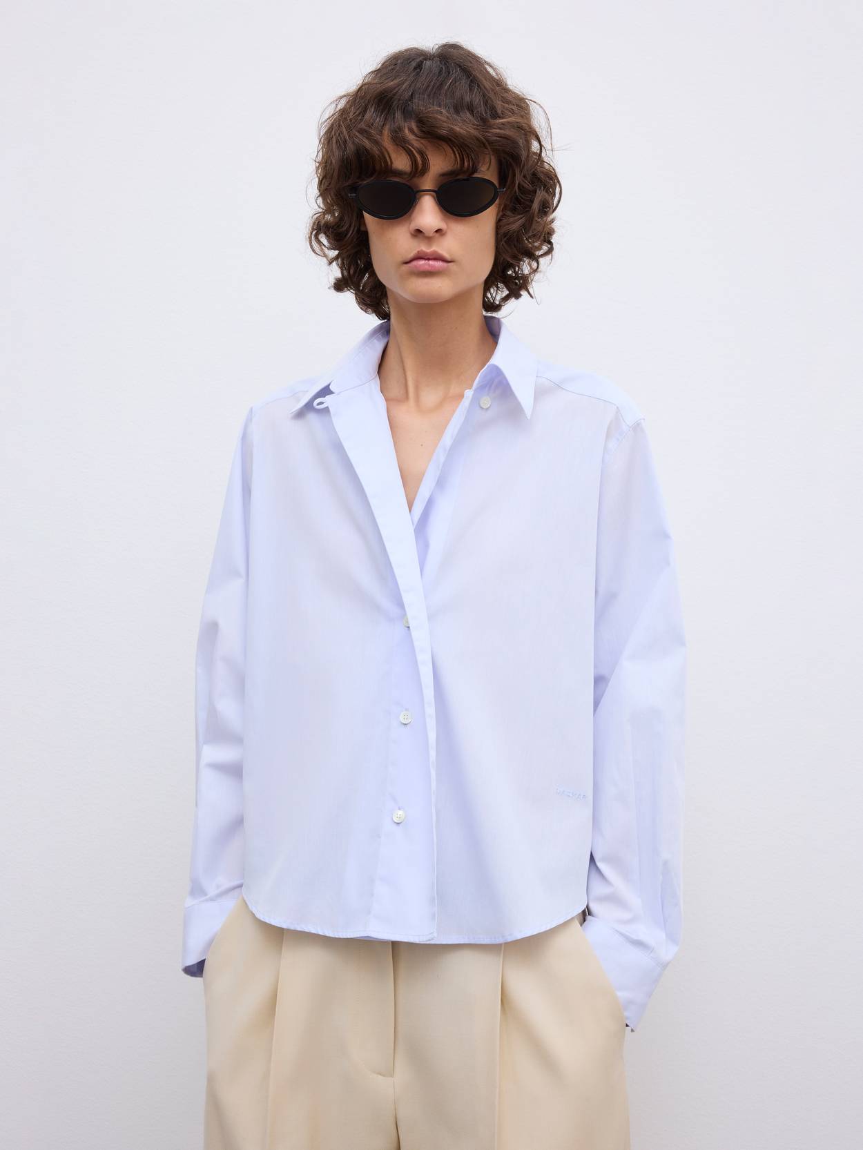 Cropped shirt