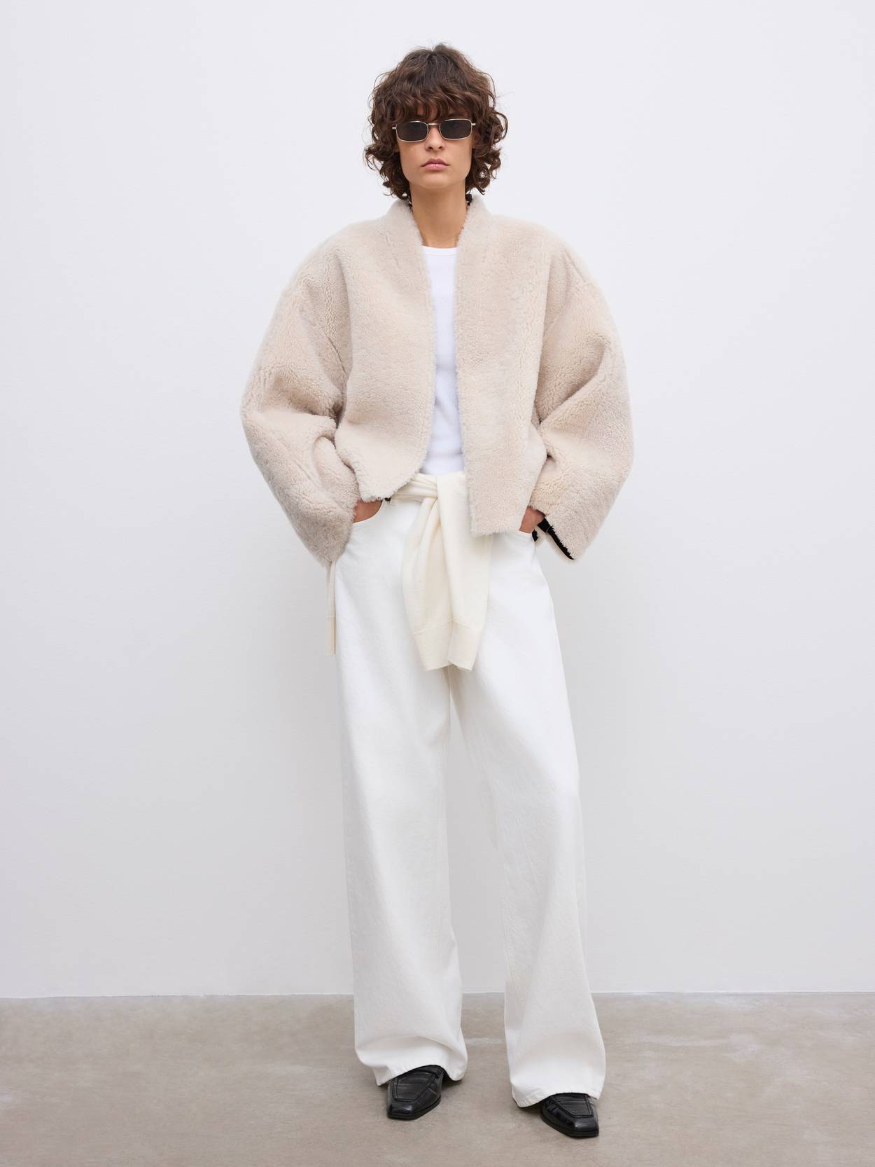 Short Shearling JKT