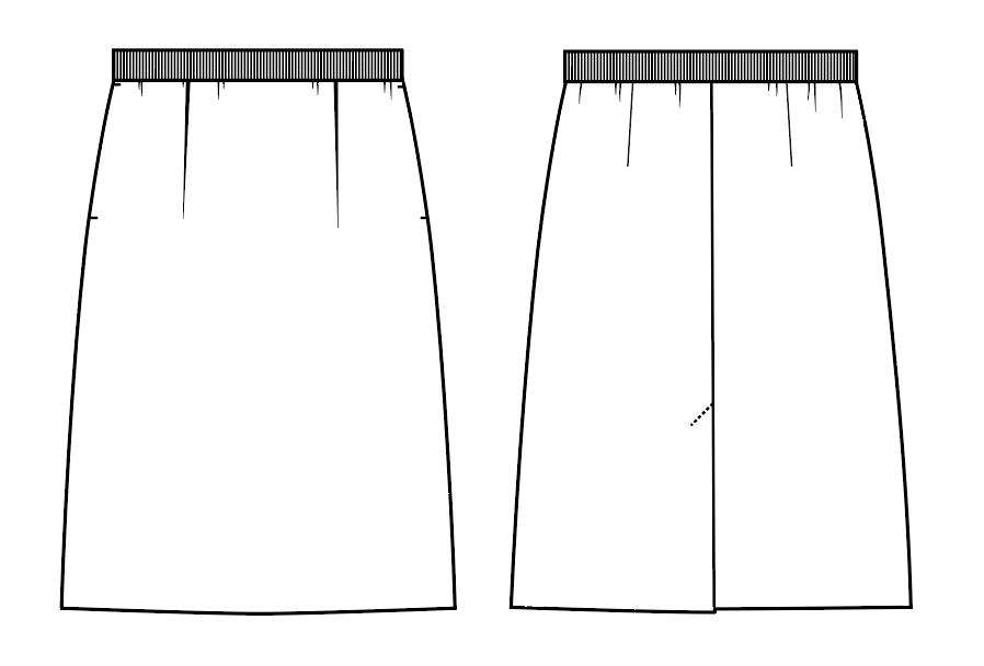 Milton skirt