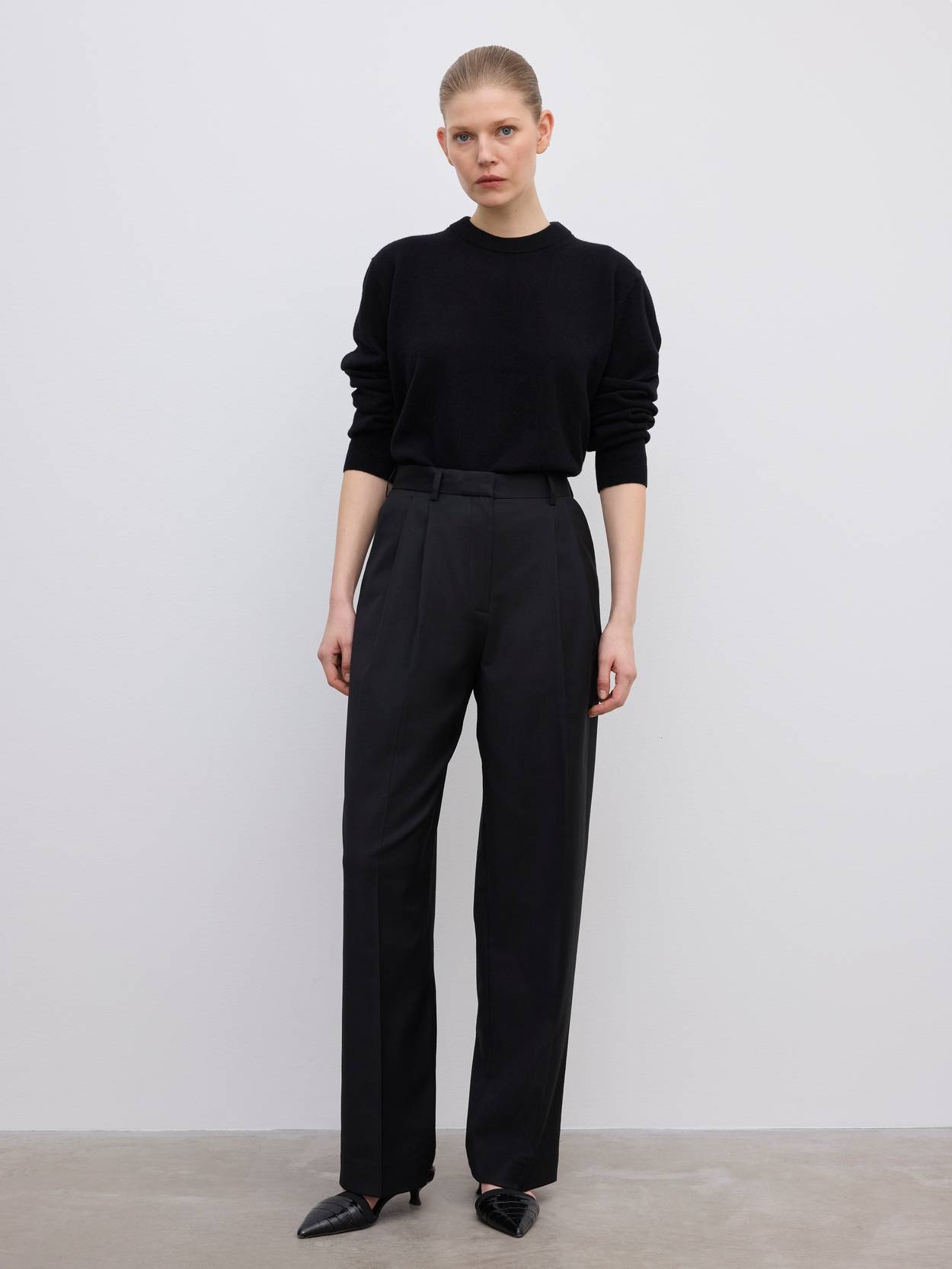 Wide Suit Trousers